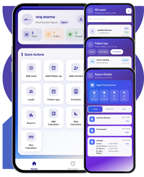 REALe Agent App Screen