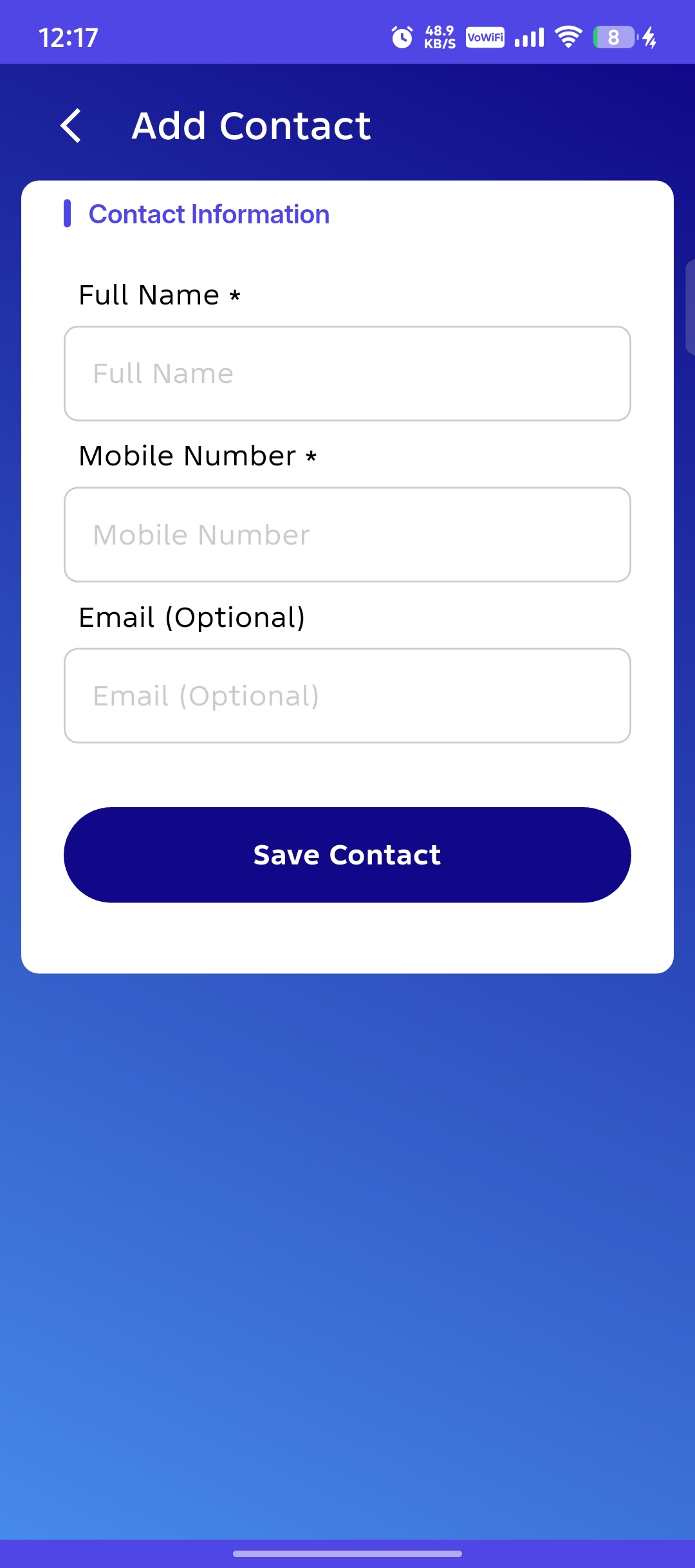 Contact Management