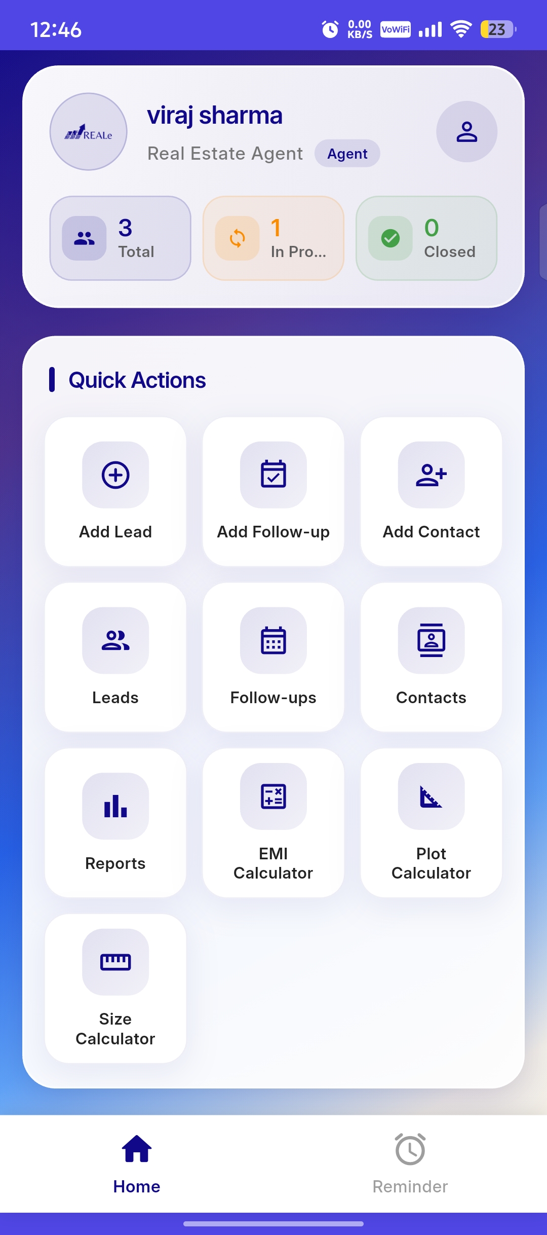 REALe CRM App