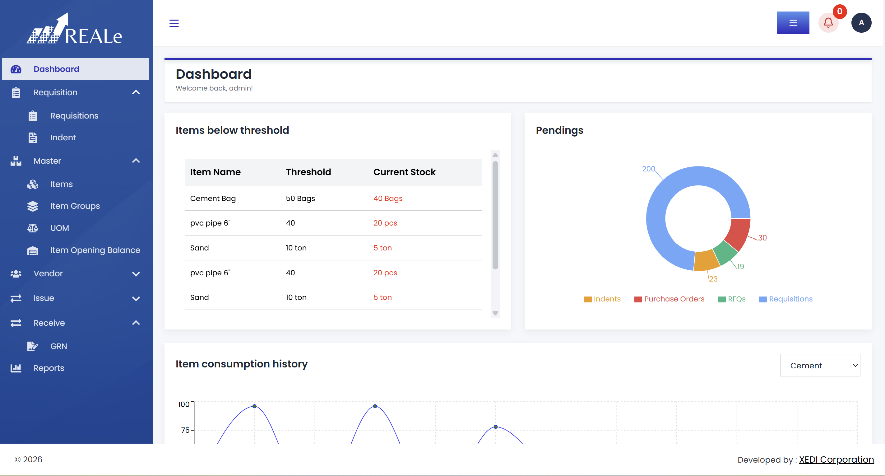 Material Management Module