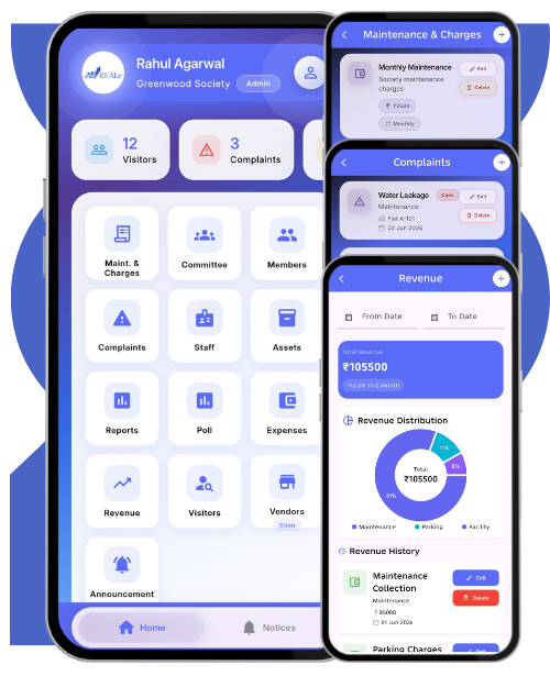 Society App Screen